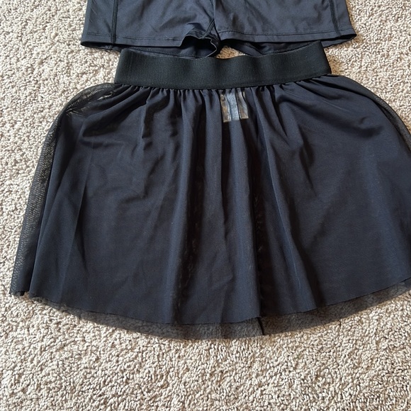 ASOS Skort. Black mesh - Picture 2 of 4